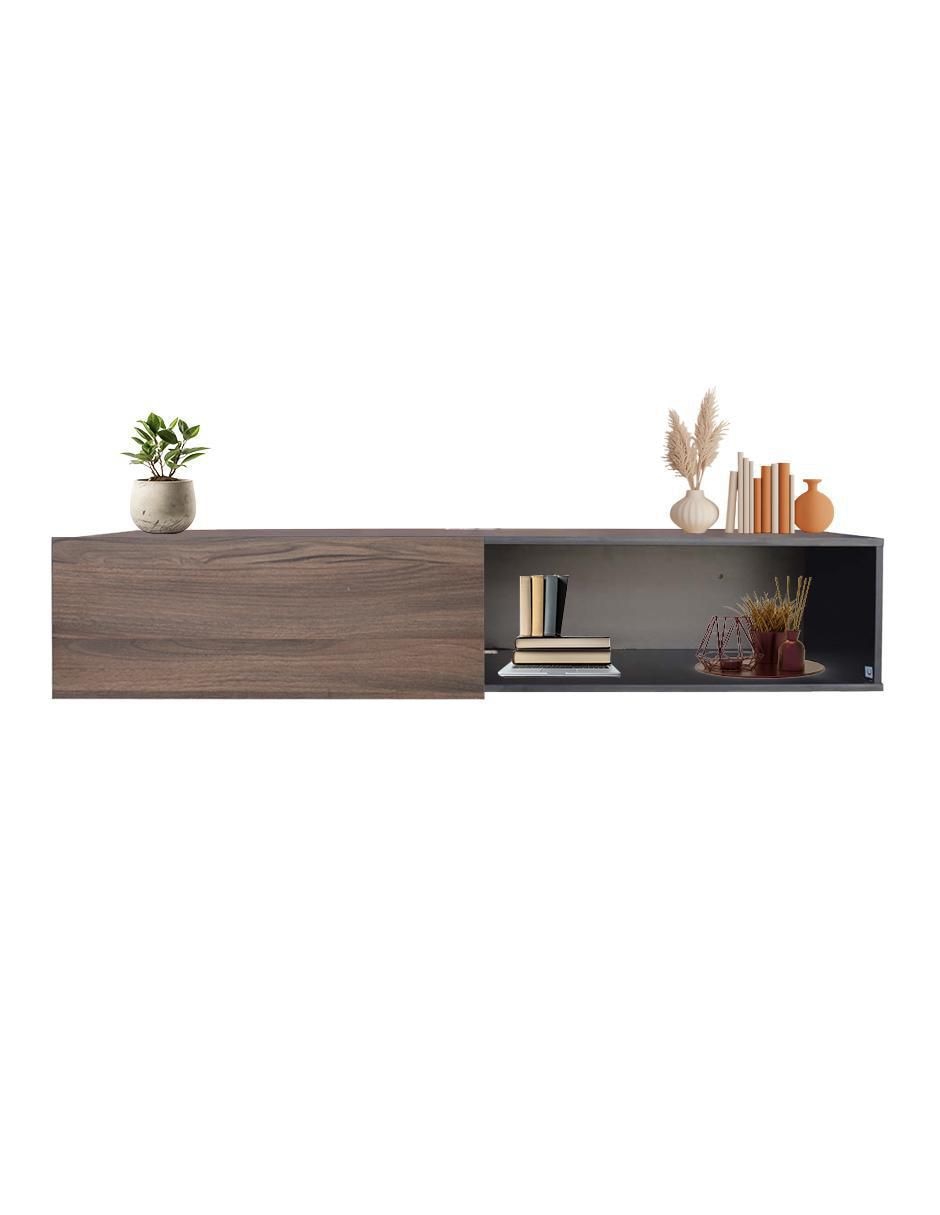 Mueble de TV armable Flotante de melamina 3