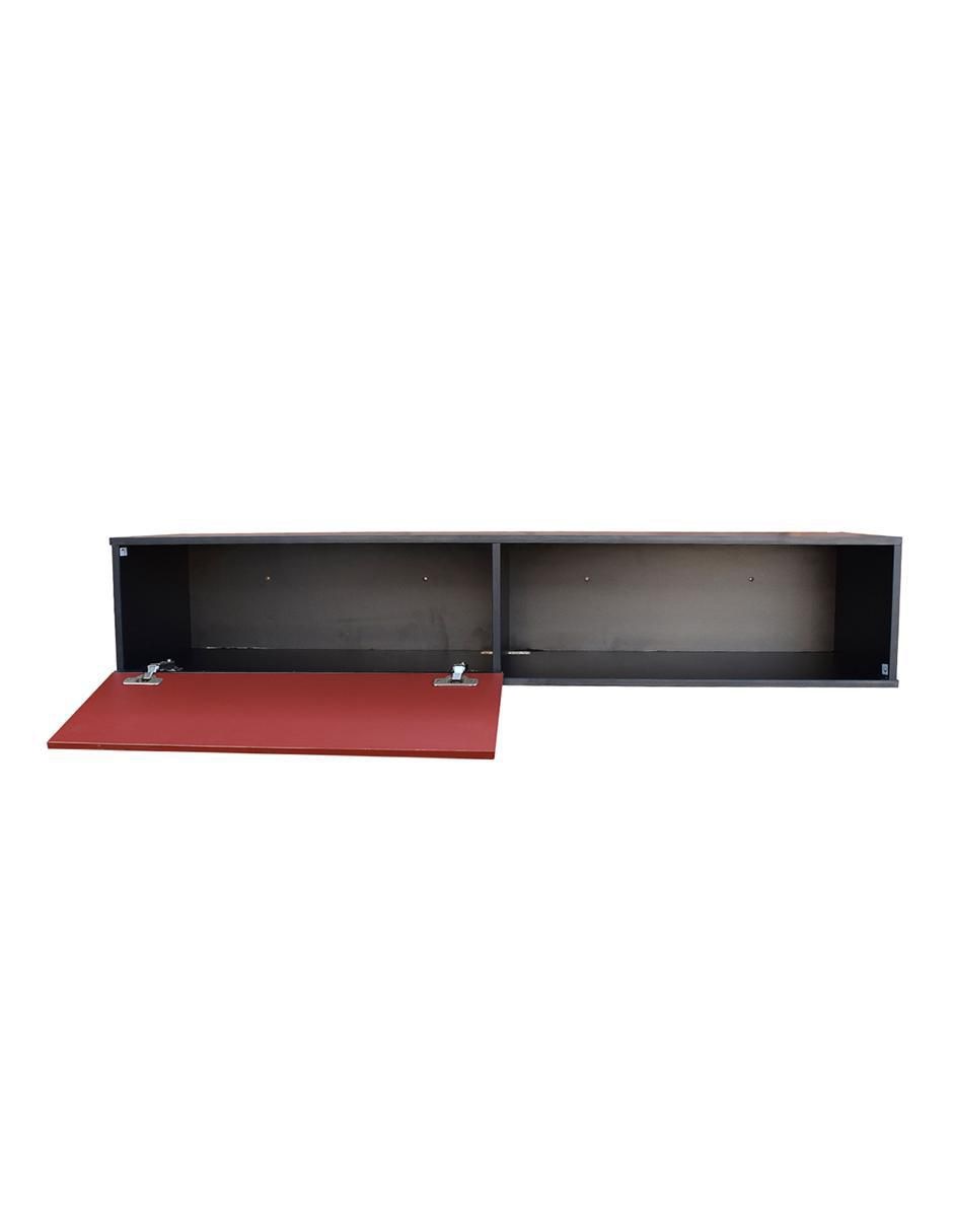 Mueble de TV armable Flotante de melamina 2