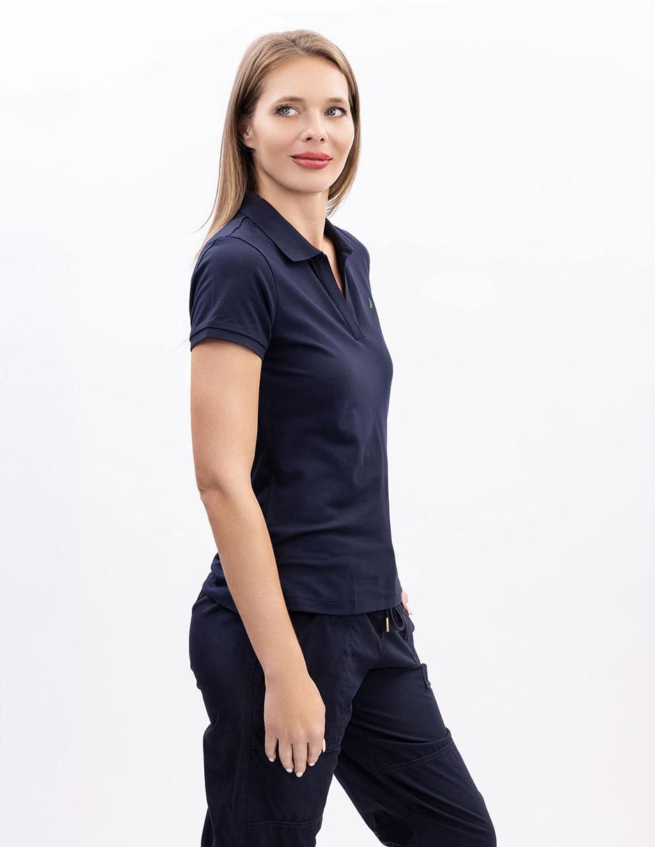 Playera tipo polo para mujer 5