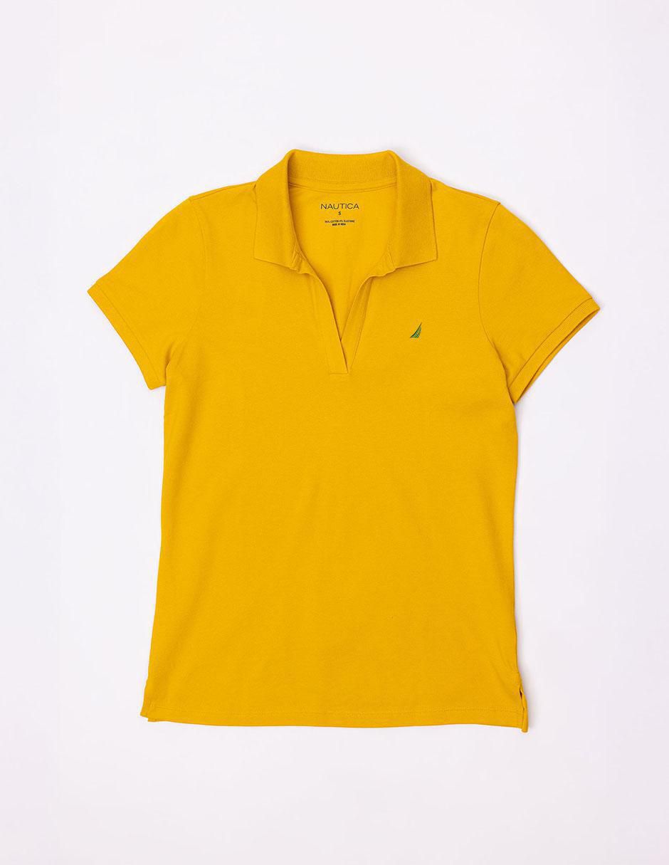 Playera tipo polo Nautica para mujer