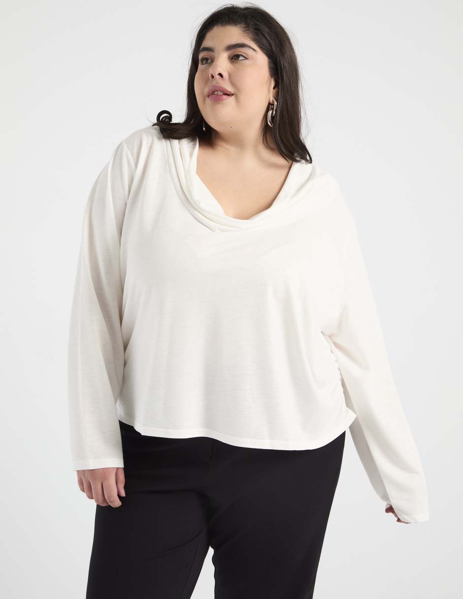 Blusa manga larga para mujer 1