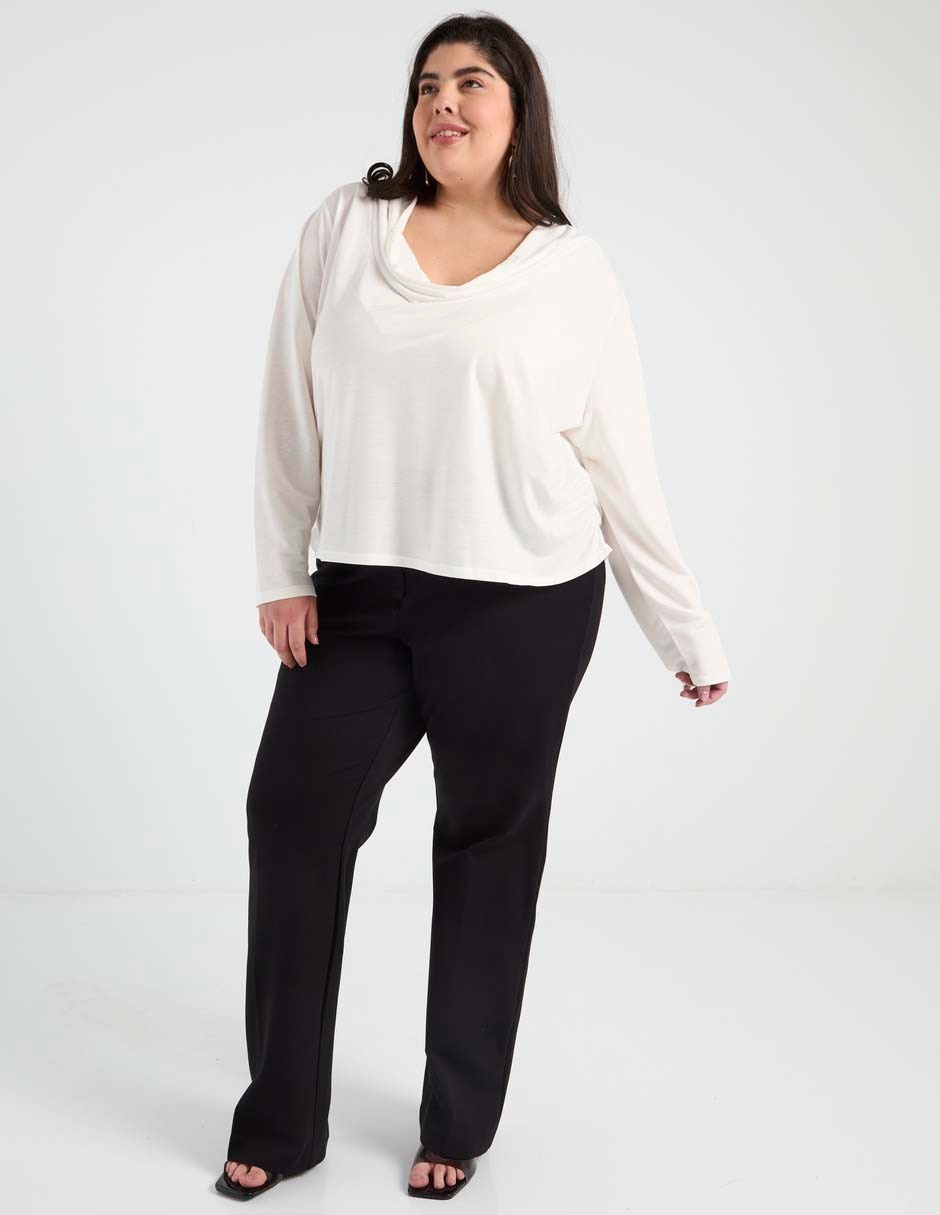 Blusa manga larga para mujer 6