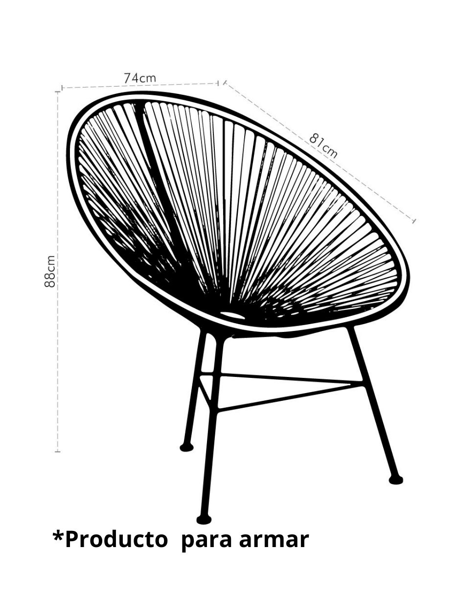 Silla Acapulco Cantia