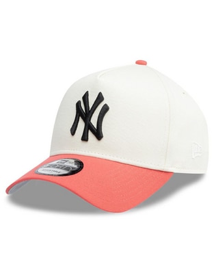 Gorra visera curva correa ajustable para béisbol Chrome Coral 940Af MLB New York Yankees para adulto Gorra visera curva correa ajustable para béisbol Chrome Coral 940Af MLB New York Yankees para adulto