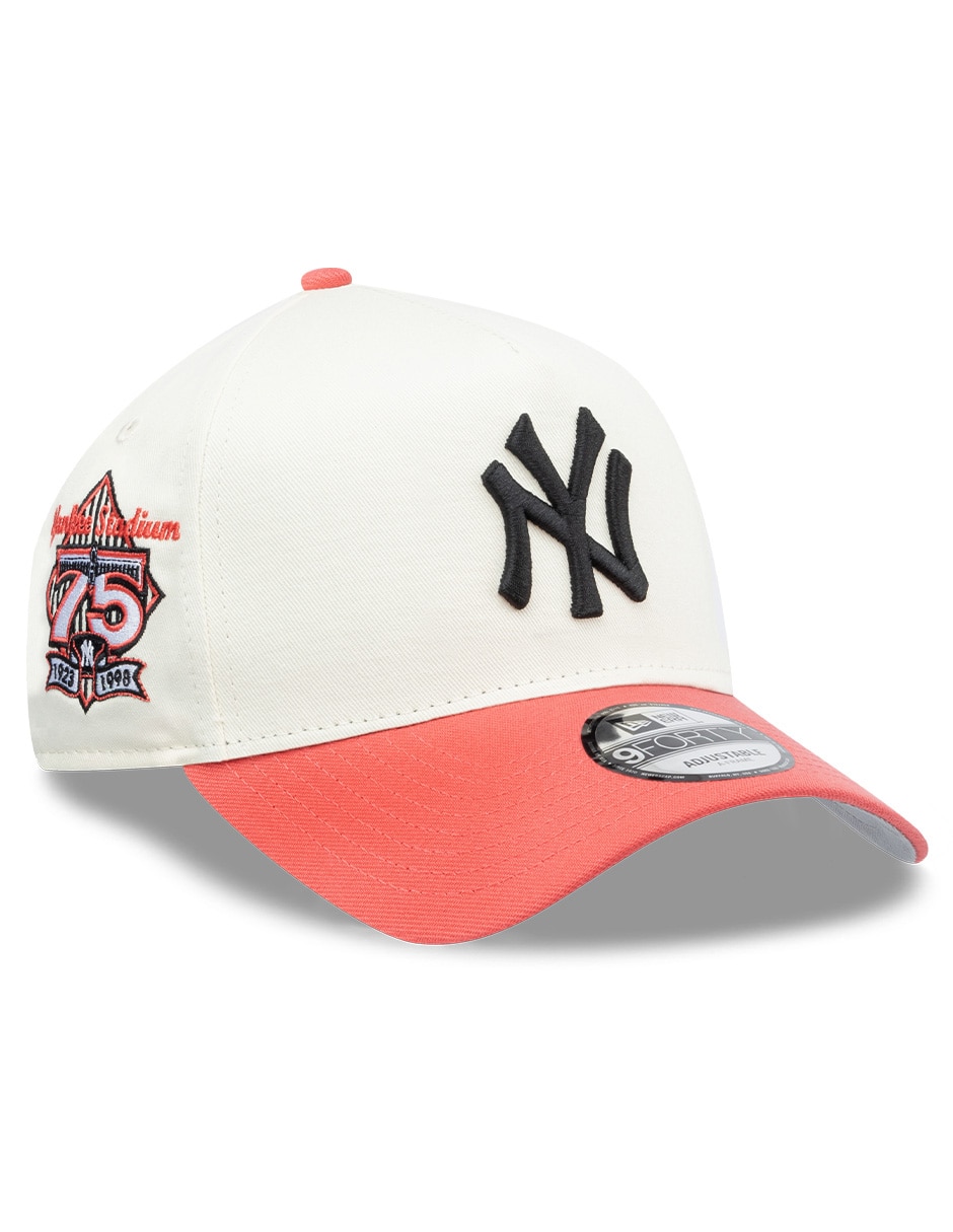 Gorra visera curva correa ajustable para béisbol Chrome Coral 940Af MLB New York Yankees para adulto 4