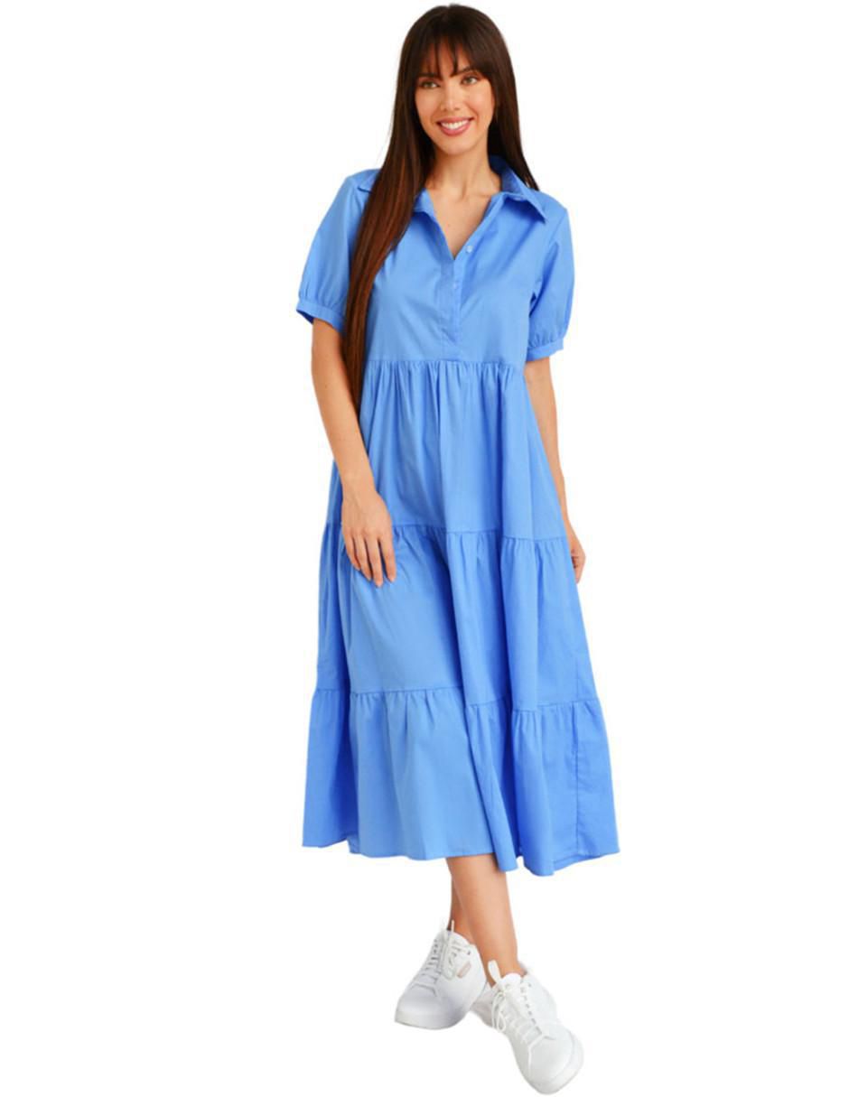Vestido midi casual para mujer