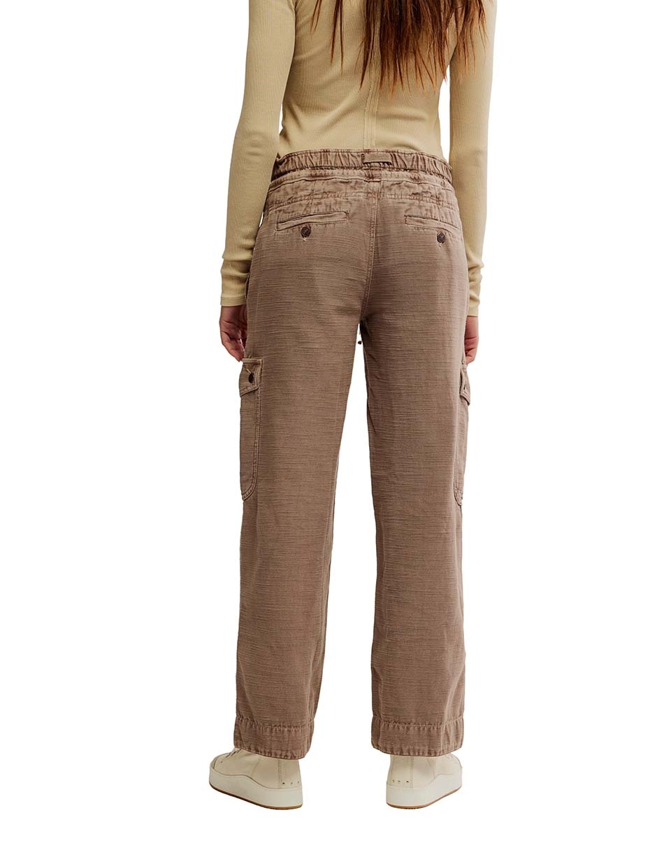 Pantalón cargo straight para mujer 6