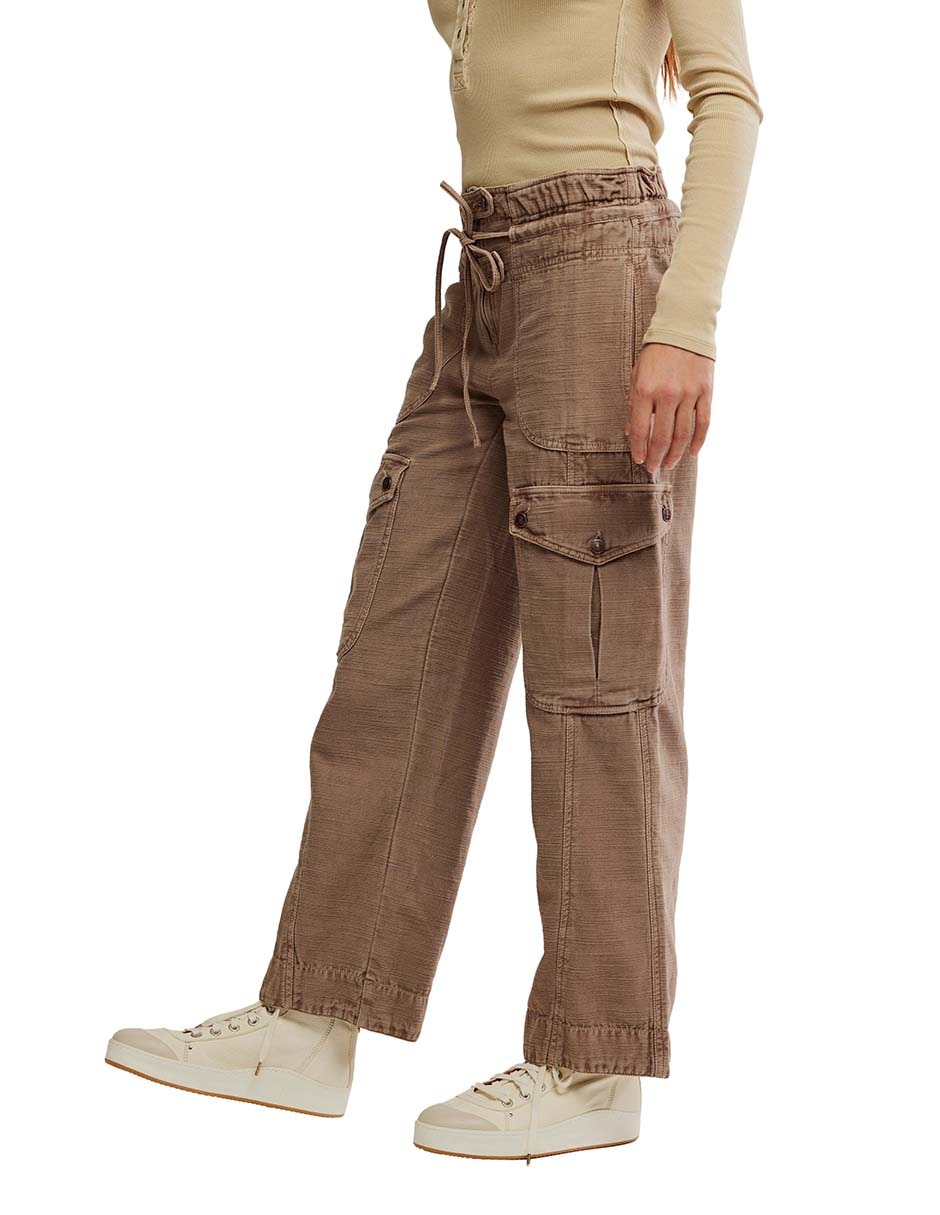 Pantalón cargo straight para mujer 8