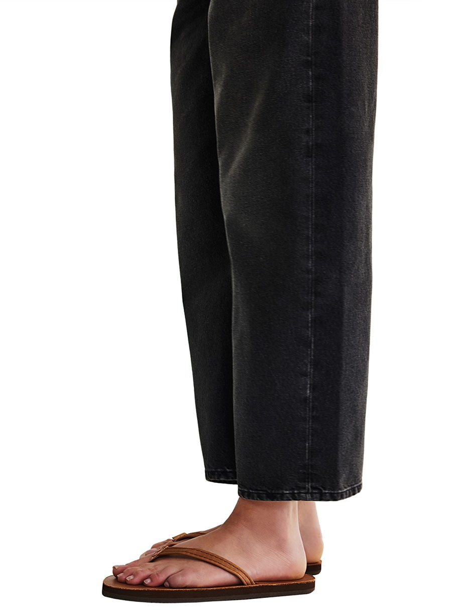 Jeans relaxed wide leg para mujer 13