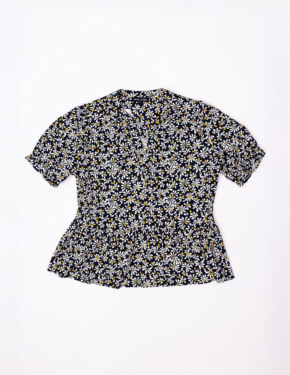 Blusa manga al codo para mujer 7