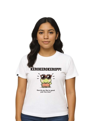 Playera manga corta cuello redondo para mujer Playera manga corta cuello redondo para mujer