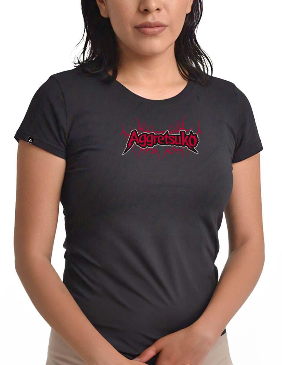Playera manga corta Sanrio cuello redondo para mujer