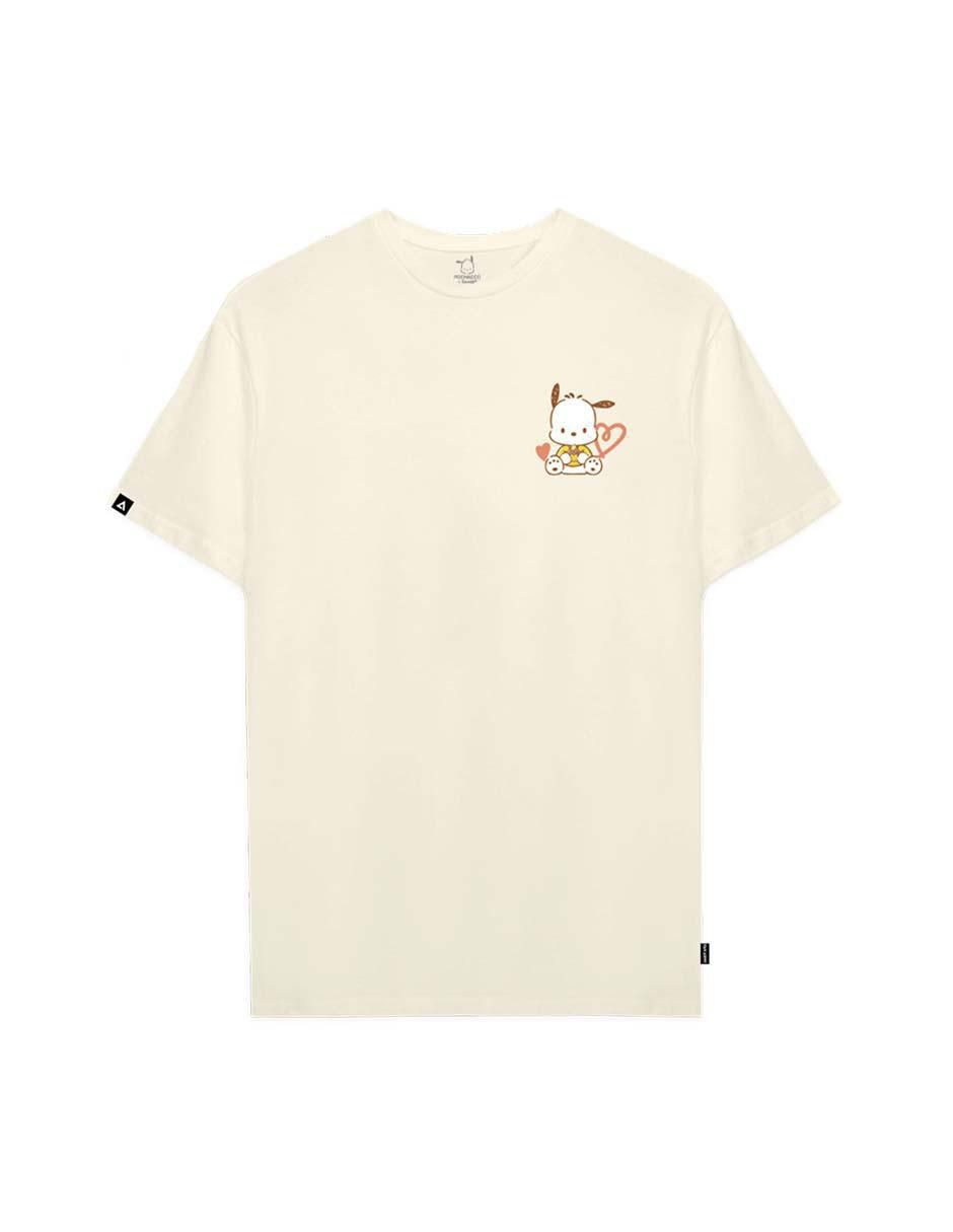 Playera manga corta Sanrio cuello redondo para mujer