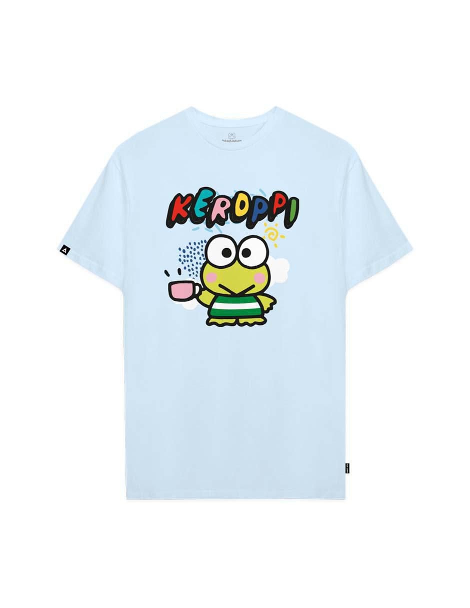 Playera manga corta Sanrio cuello redondo para mujer