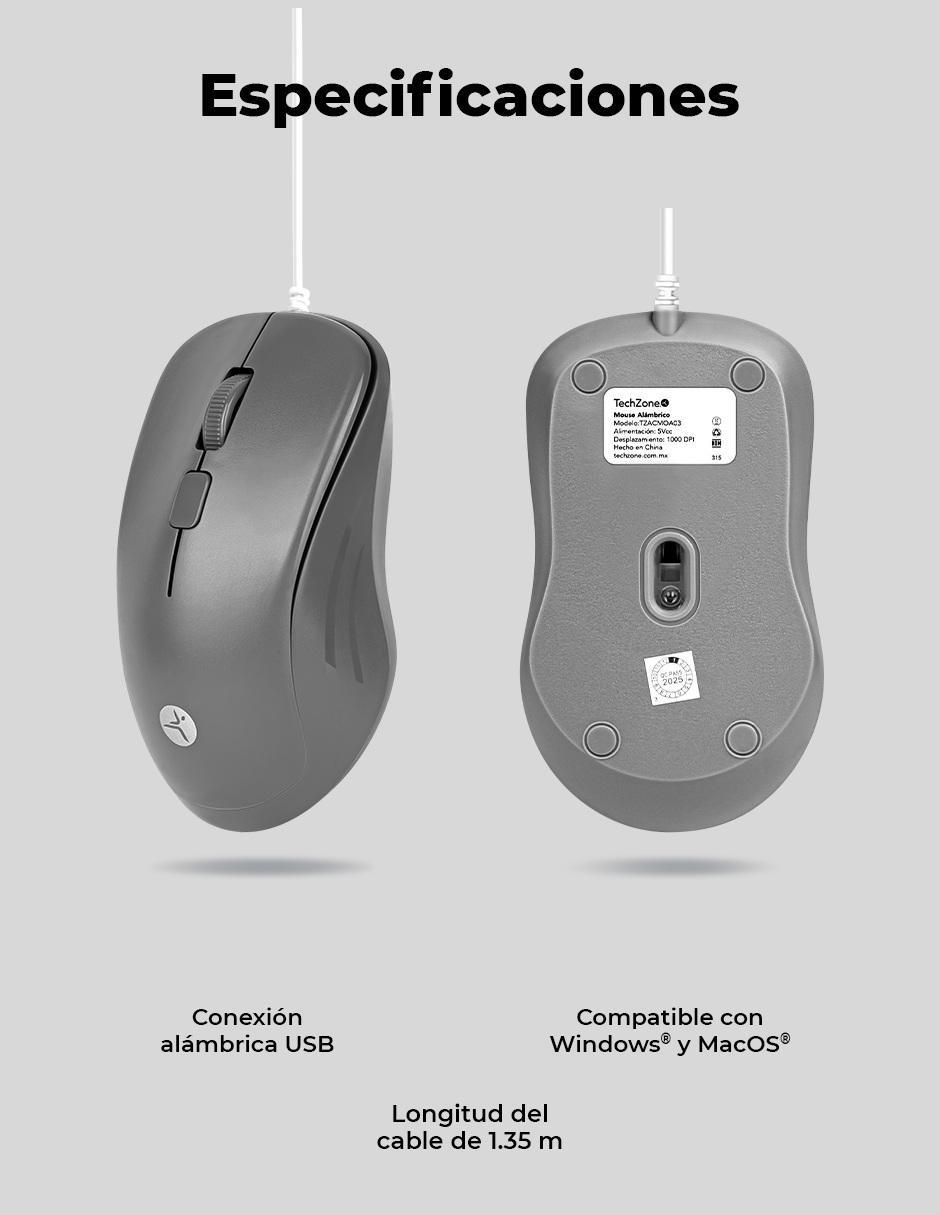 Mouse Gamer Alámbrico colors tzacmoa0 3