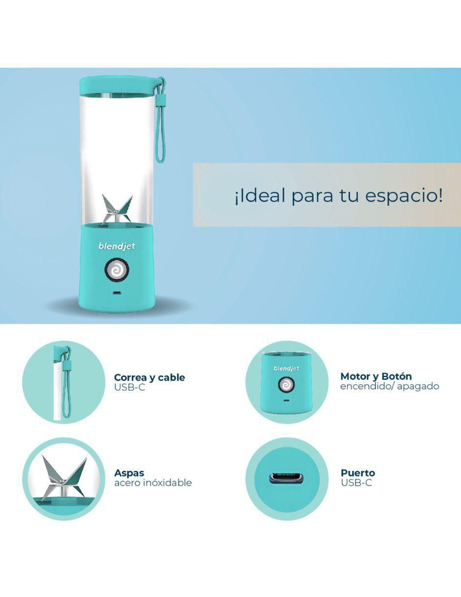 LICUADORA PERSONAL BLENDJ, VERDE CLAROT 7