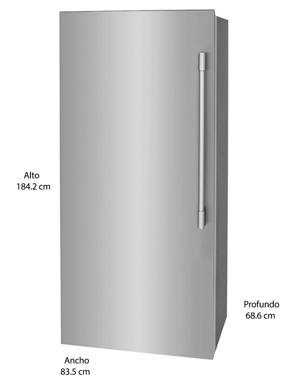 Refrigerador unipuerta 19 pies cúbicos inverter y no frost PRDA1922AF 7