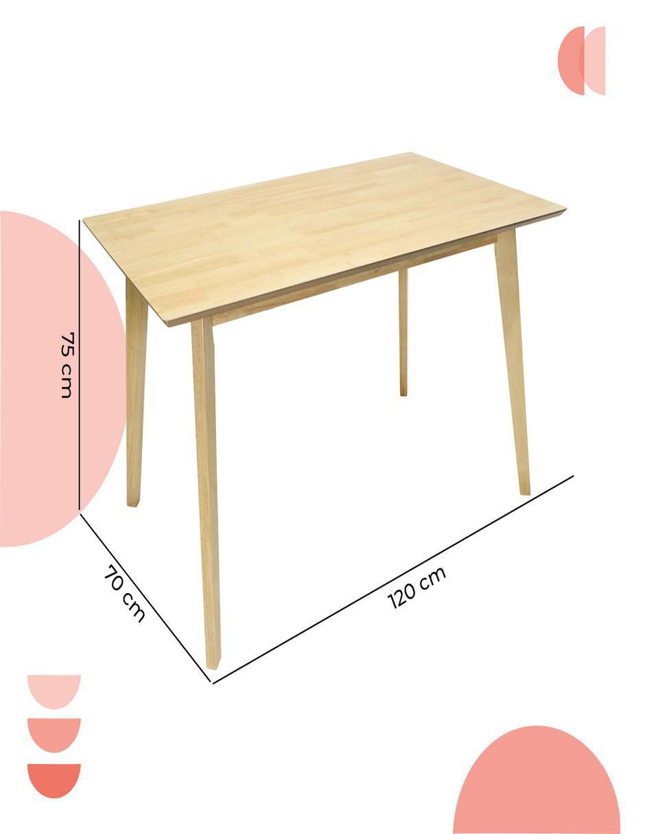 Mesa de comedor armable madeira chapa 9