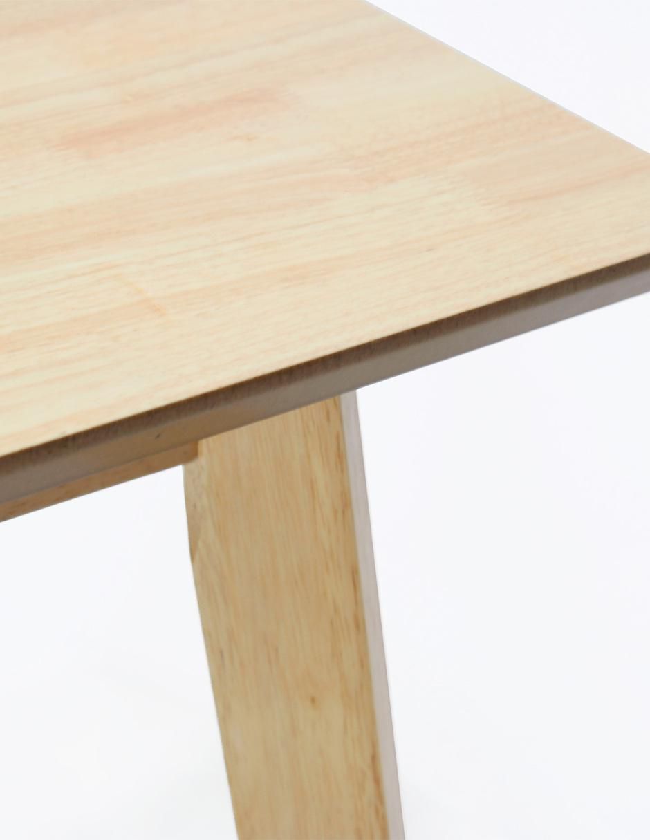 Mesa de comedor armable madeira chapa 4