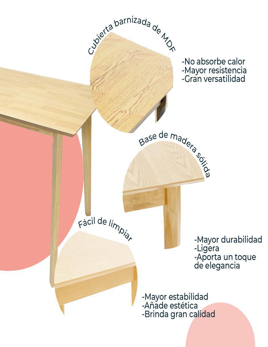 Mesa de comedor armable madeira chapa 7