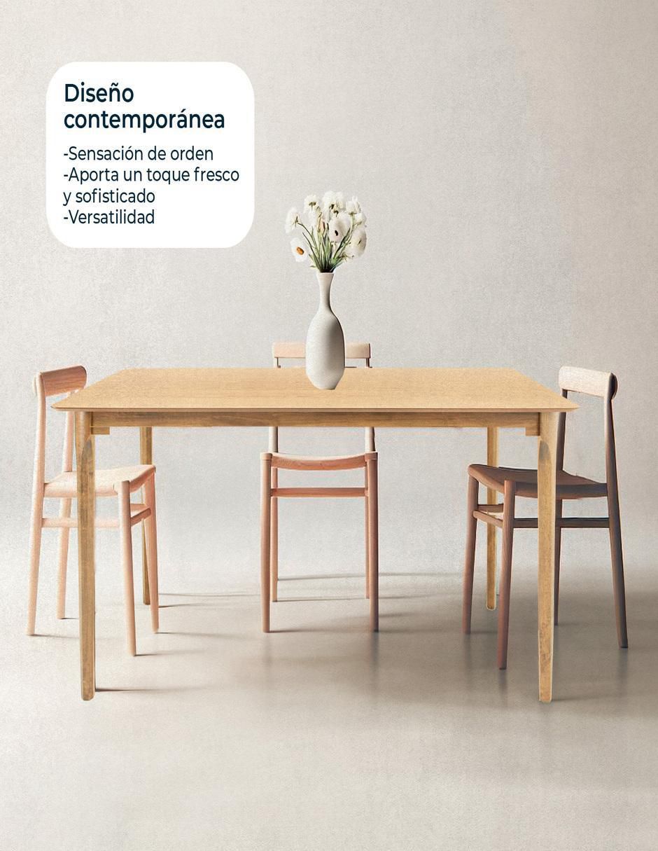 Mesa de comedor armable madeira chapa 5
