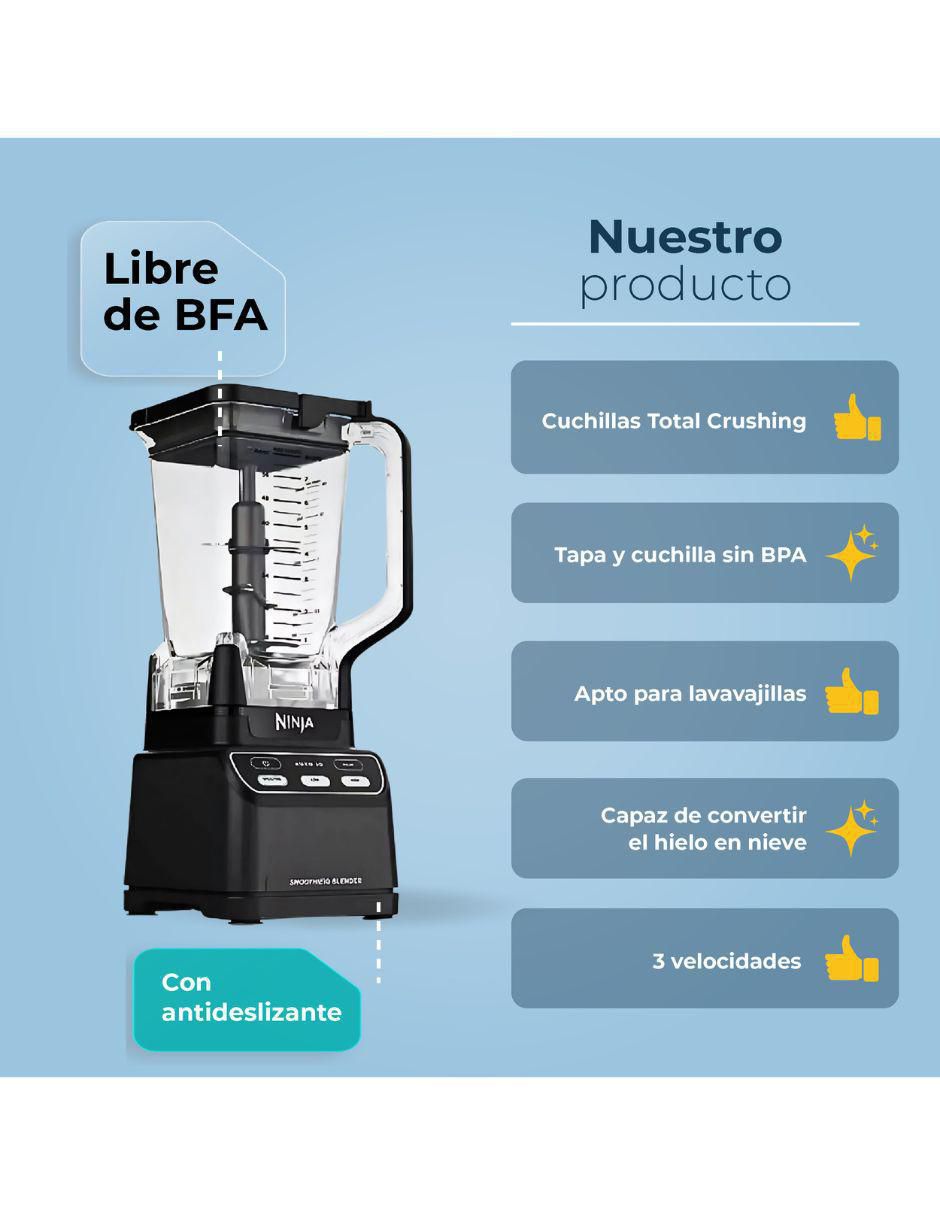 LICUADORA CO750B NINJA, NEGRO