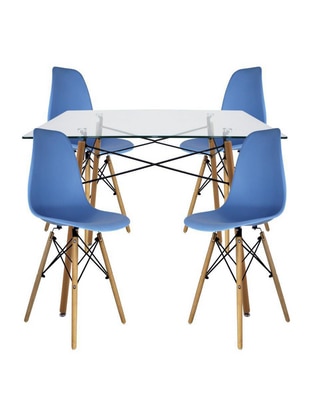 Comedor Oslo para 4 personas de cristal templado Comedor Oslo para 4 personas de cristal templado