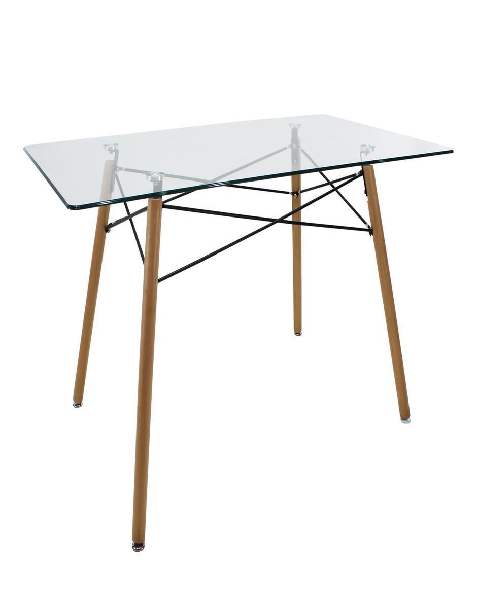 Comedor Oslo para 4 personas de cristal templado 5