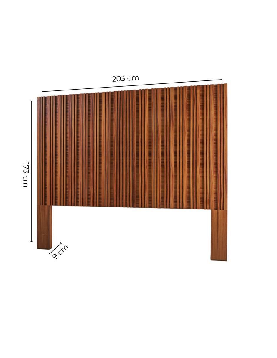 Cabecera armable Amarella de chapa madera 8
