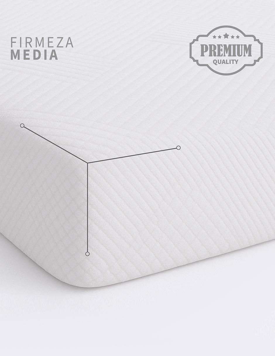 Colchón para cuna Chiquimundo impermeable confort medio