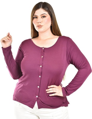 Blusa manga larga para mujer 1