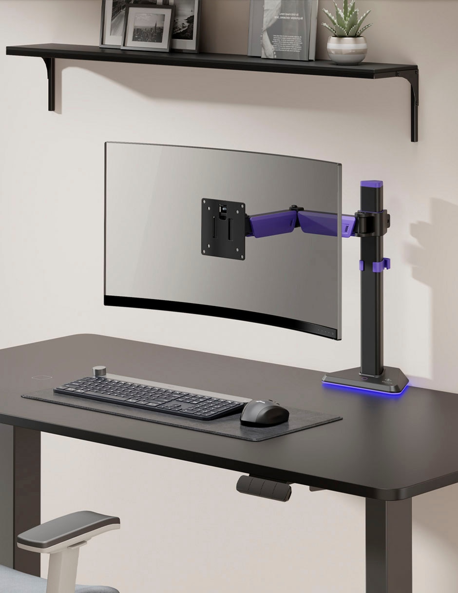 Base para monitor movible Ground Gaming