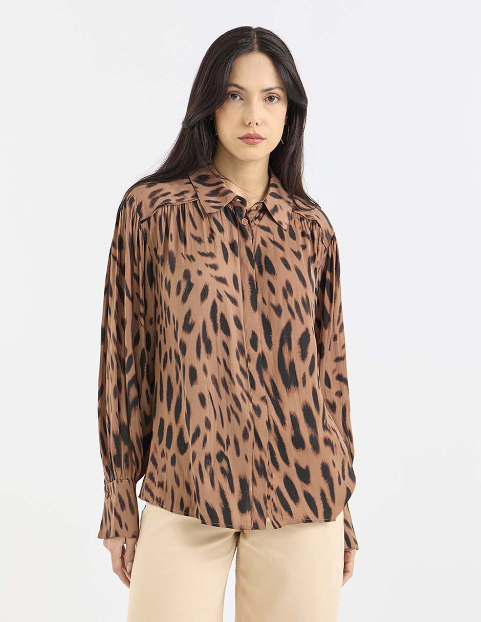 Blusa manga larga para mujer 1