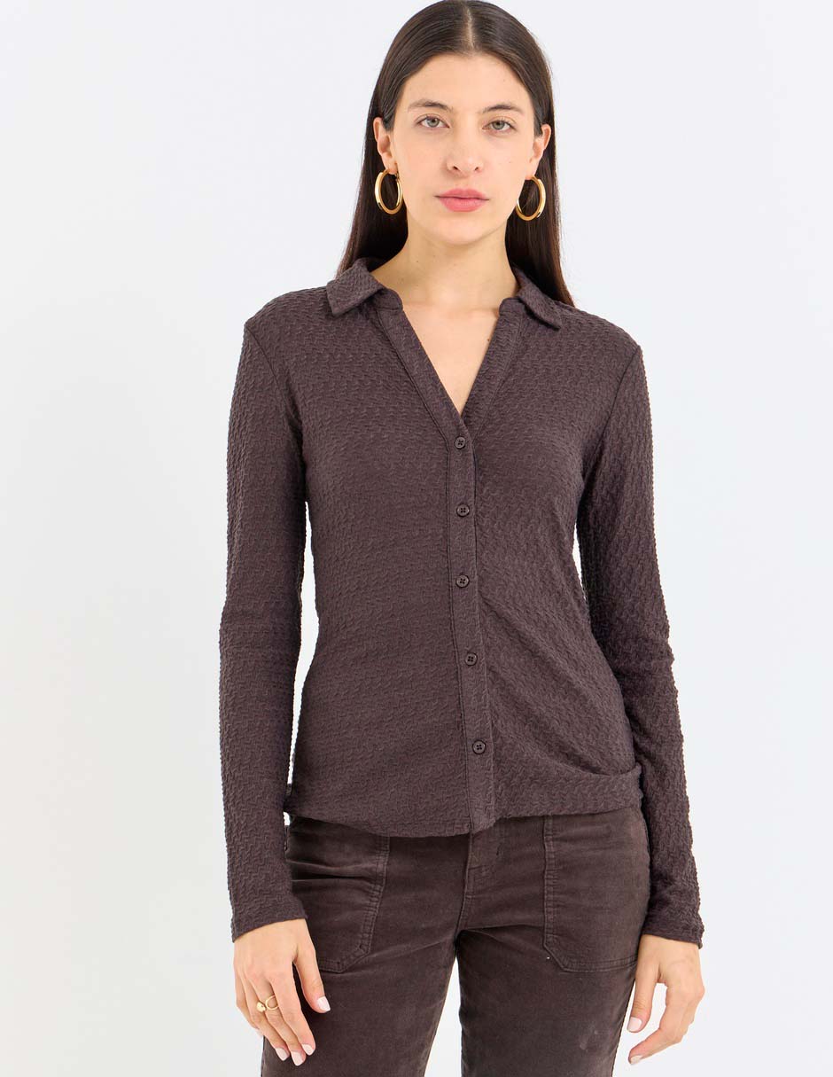 Blusa manga larga para mujer 1