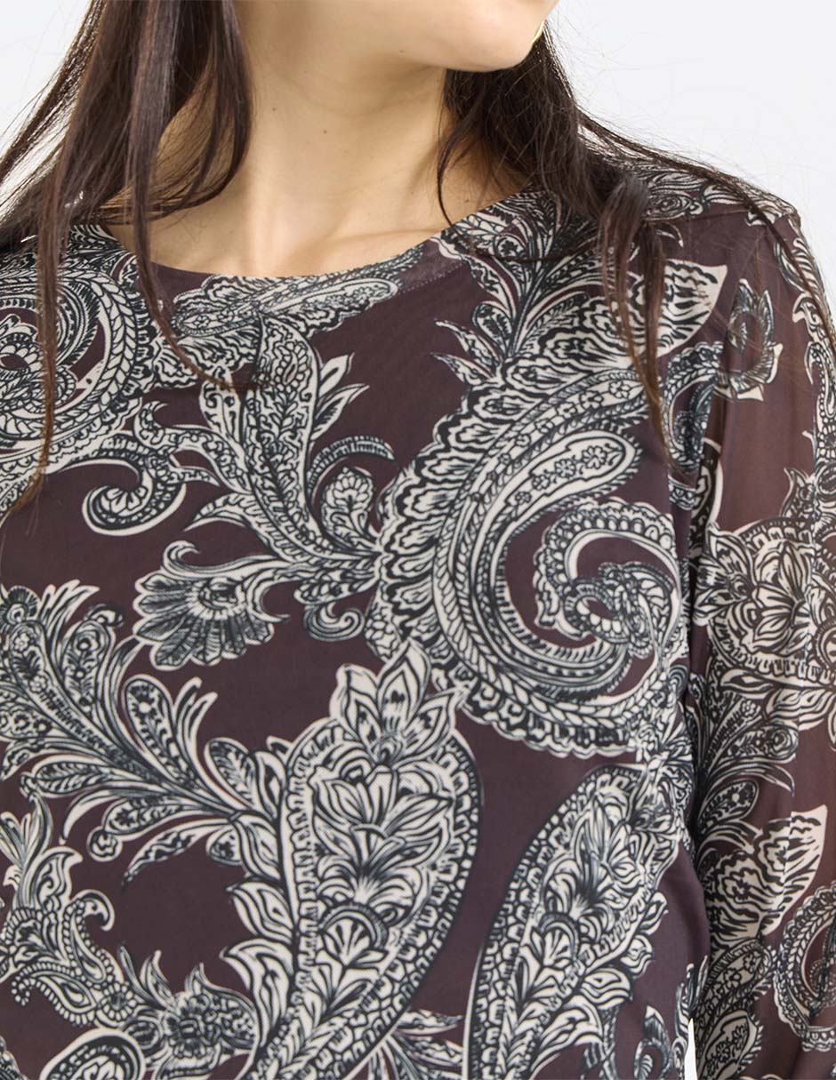 Blusa manga larga para mujer 8