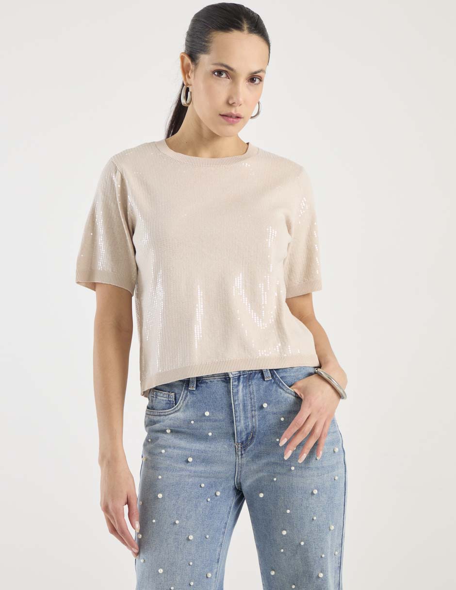 Blusa manga corta para mujer 1