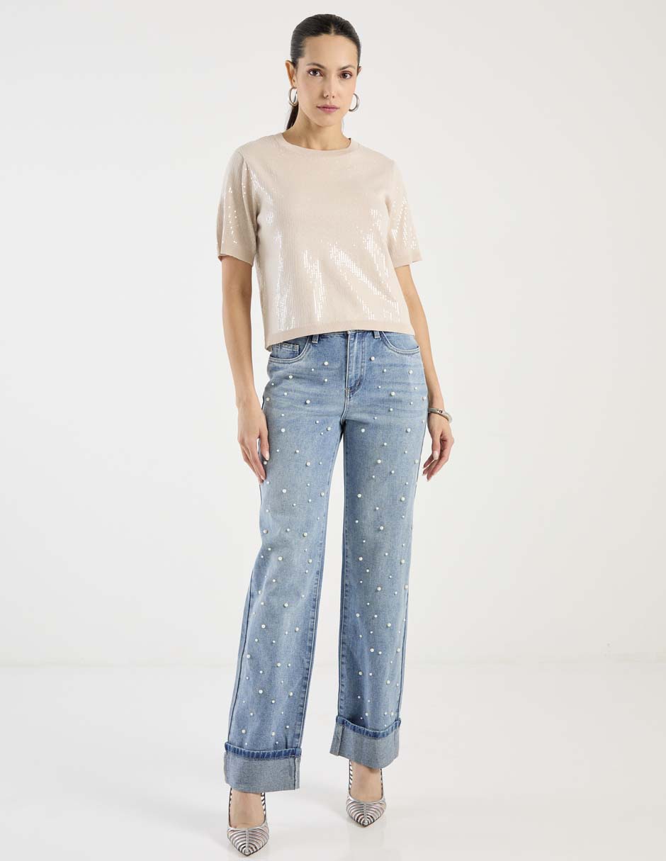 Blusa manga corta para mujer 6