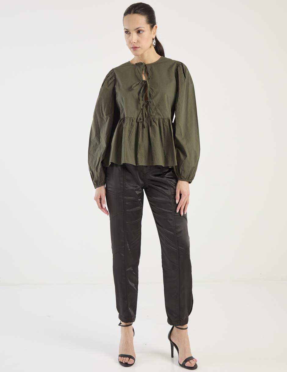 Pantalón amplio para mujer 3