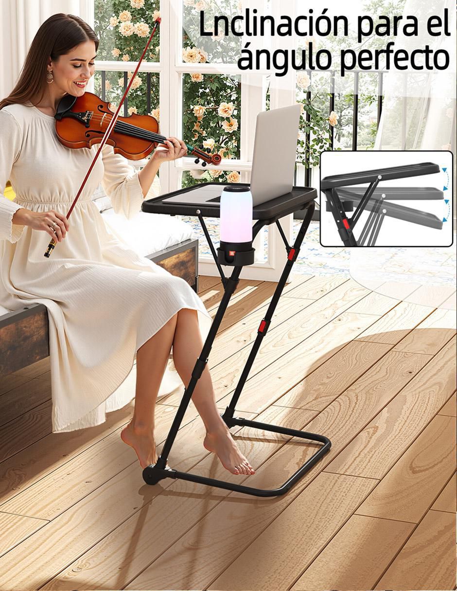 Mesa auxiliar armable baseline black a