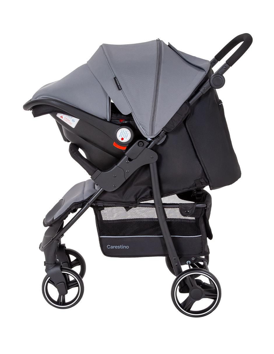 Carriola con portabebé Travel System Carestino de metal