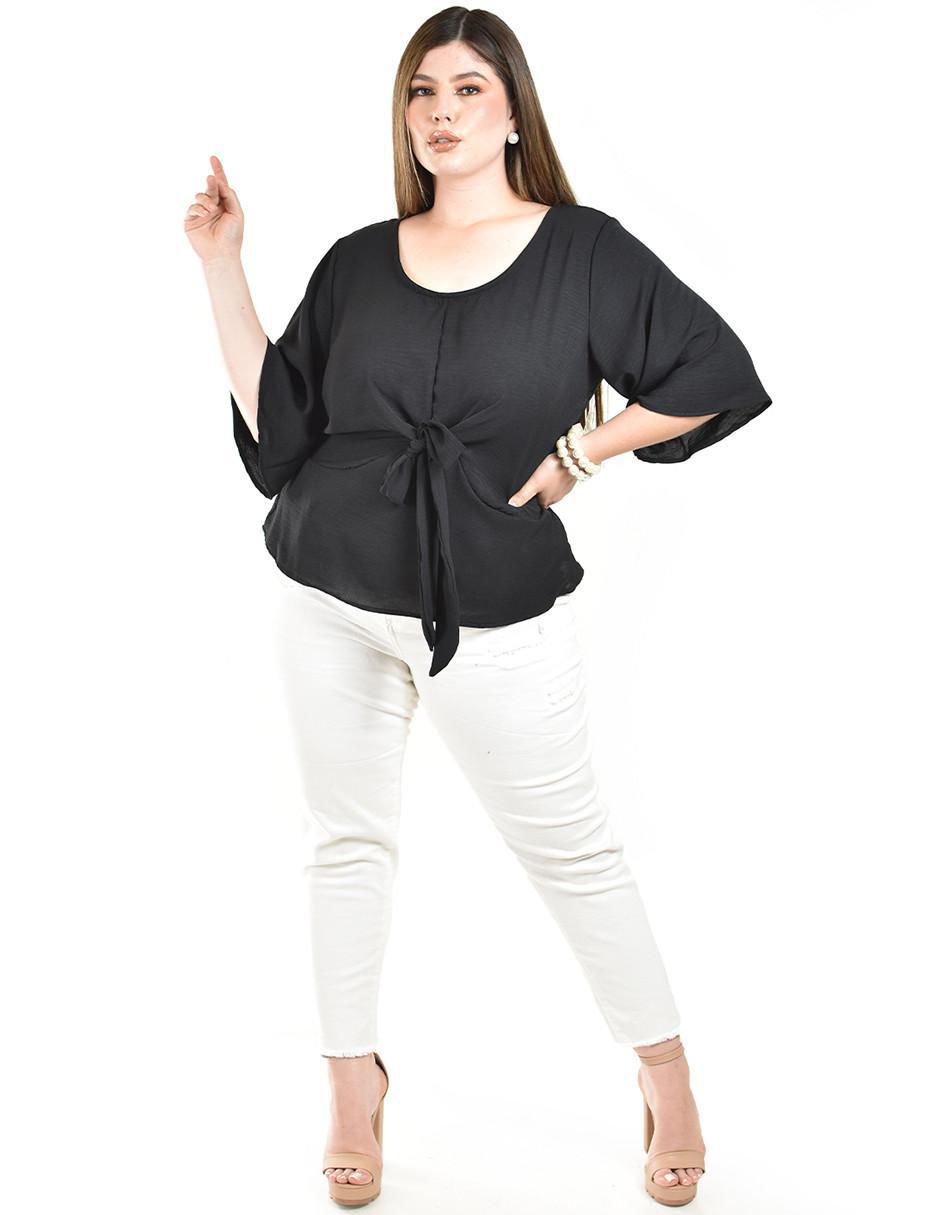 Blusa manga corta para mujer 8