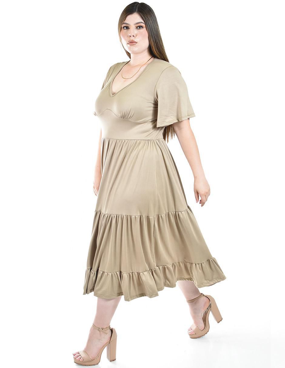 Vestido midi casual para mujer 5