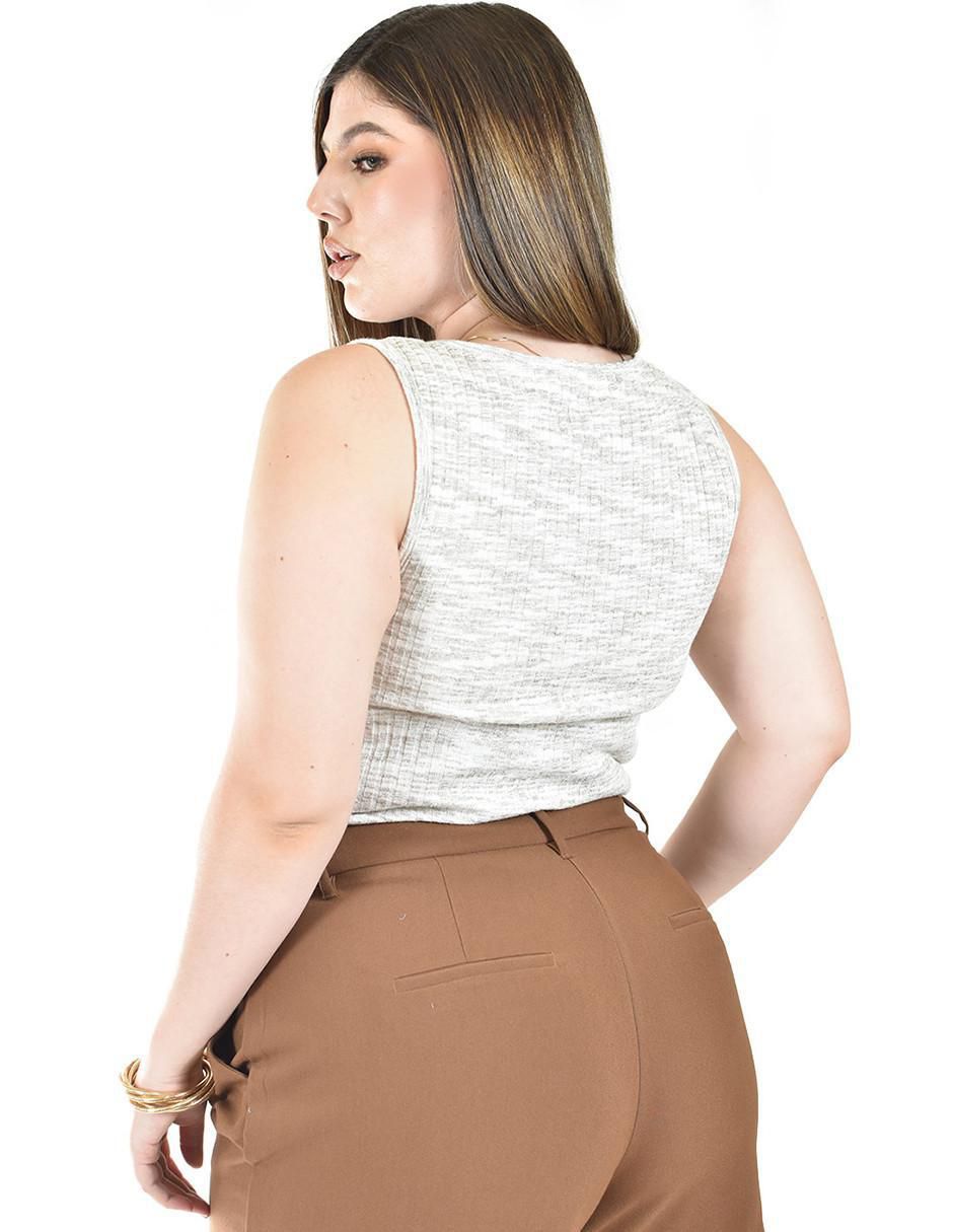 Blusa de tirantes Roman Fashion para mujer