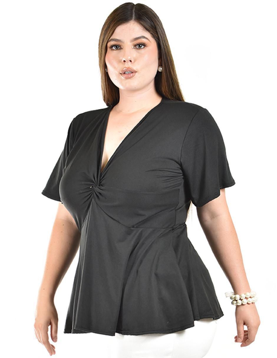 Blusa manga corta para mujer 6