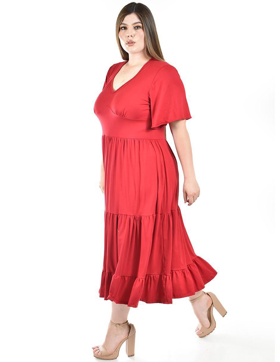 Vestido midi casual para mujer 5