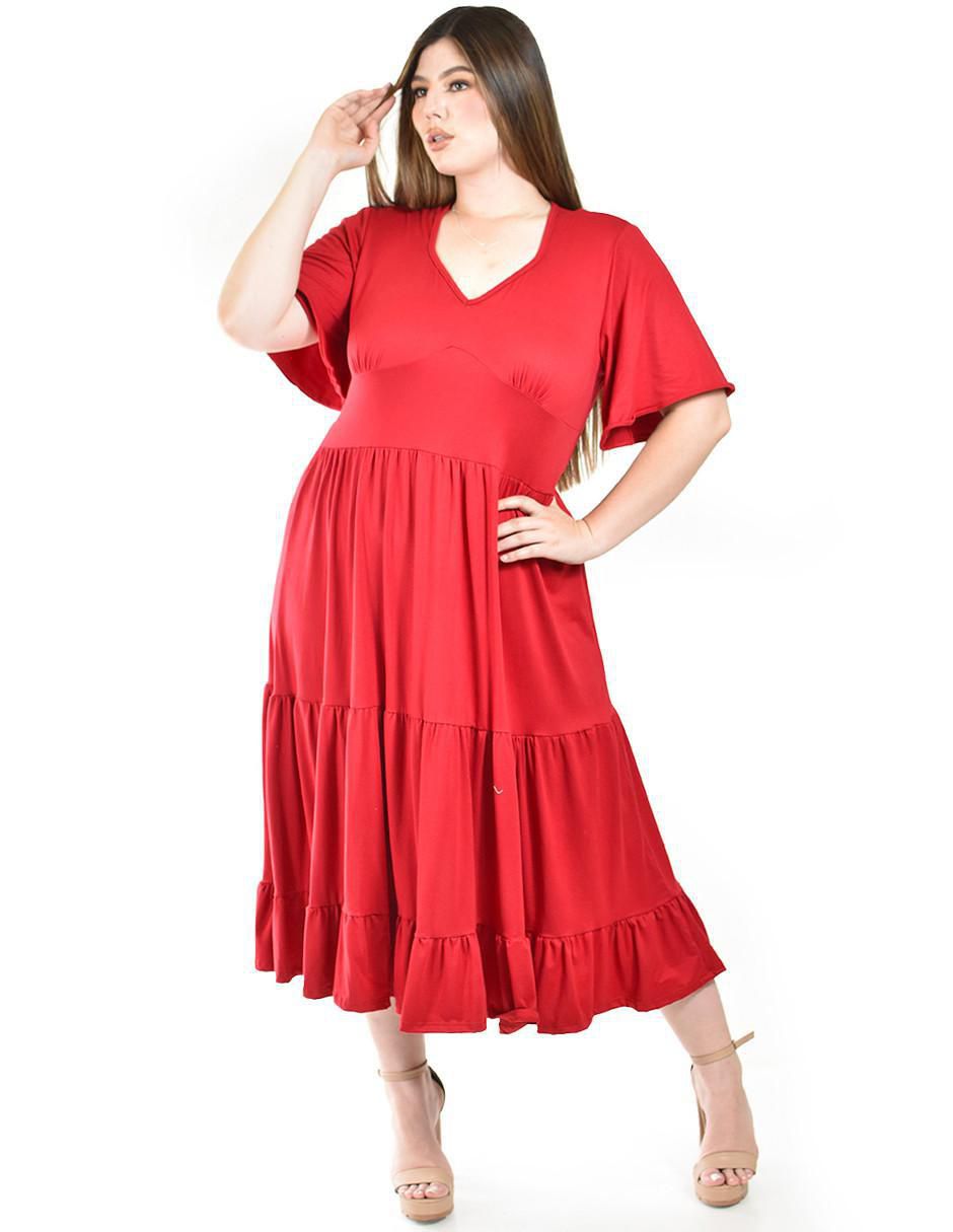 Vestido midi casual para mujer 2