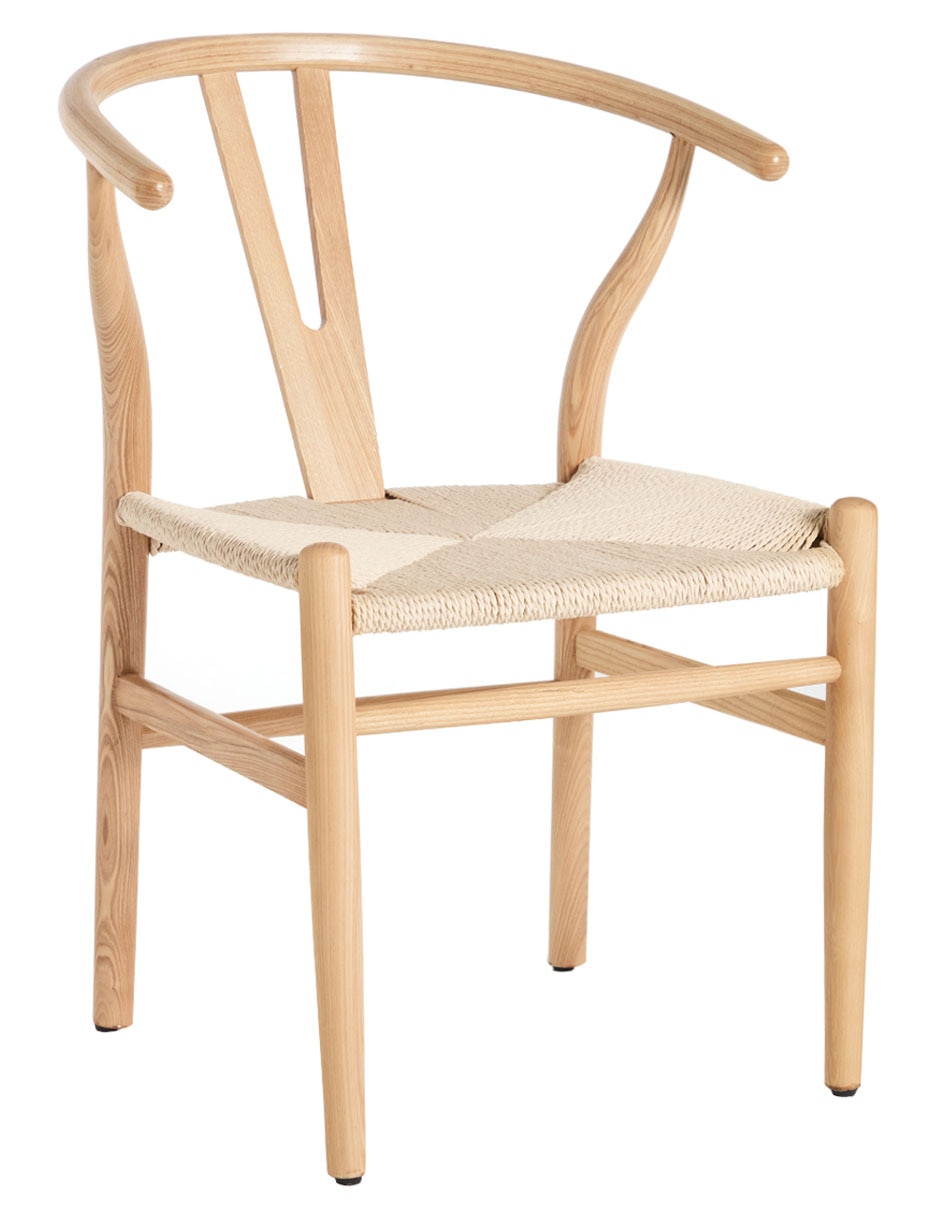 Silla Luciana de madera sólida 7