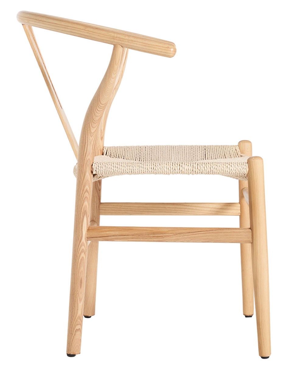 Silla Luciana de madera sólida 5