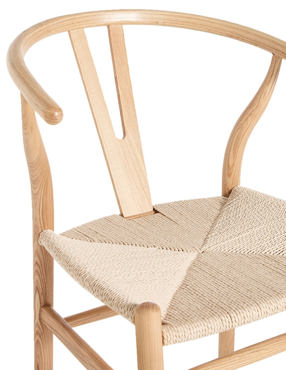 Silla Luciana de madera sólida 3