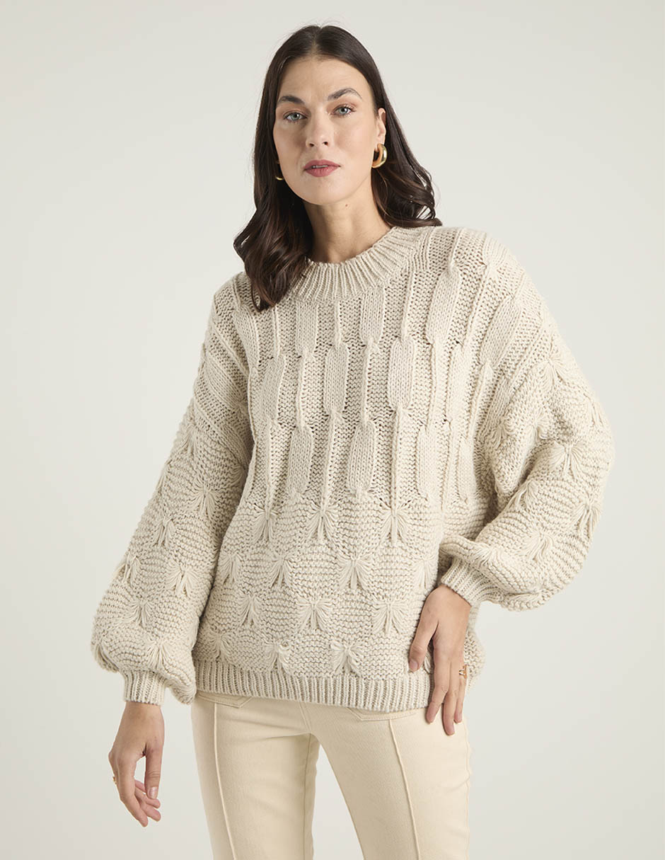 Suéter Vero Moda cuello redondo para mujer